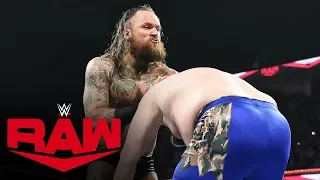 Aleister Black demolishes a local competitor: Raw, Oct. 21, 2019