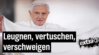 Missbrauchsskandal: Half Papst Benedikt XVI. beim Vertuschen? | extra 3 | NDR