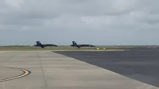The Blue Angels have arrived in Corpus Christi!