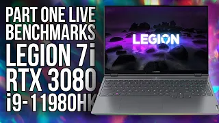 Legion 7i Live Benchmarks Part 1! RTX 3080, i9-11980HK. QHD 165 hz! Warzone, Red Dead 2, Far Cry 5