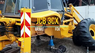 JCB 3CX REPAIR BRAKE 1 FÉK