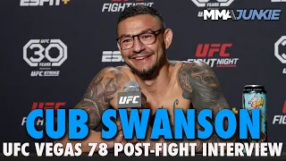 Cub Swanson Reacts to Controversial Decision: 'I Didn't Think I Won' | UFC on ESPN 51