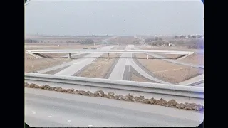 I-20 Construction in South Arlington - November 1976