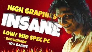 TOP 5 INSANE Games for Mid-Range PCs | Benchmarks #3