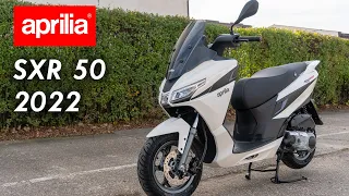 Aprilia SXR 50 2022 Walkaround, All Details