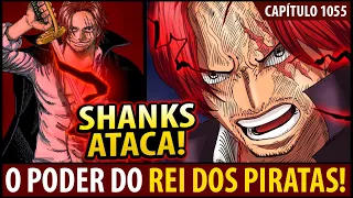 REVELADO O NÍVEL DE PODER DE SHANKS!!! E UM NOVO TIPO DE HAKI SUPREMO!!! ONE PIECE 1055