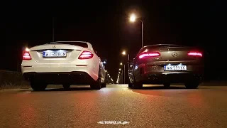 Mercedes E43 AMG vs Mercedes E53 AMG sound battle