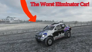 Forza Horizon 4: The WORST Car at Every Level in the ELIMINATOR