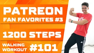 BEE GEES Theme • 1200 Step Workout • Patreon Fan Favorites #3 • Walking Workout #101