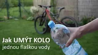 Jak umýt kolo jednou PET flaškou