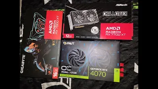 Radeon RX 7700XT vs Geforce RTX 4070 vs Radeon RX 7800XT в 2К/4K-разрешениях