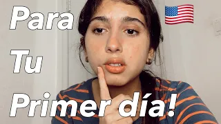 Cómo sobrevivir tu primer día de escuela en USA (sin hablar inglés!!)