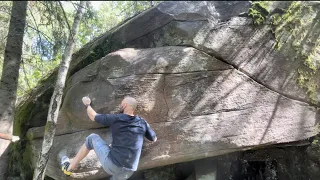 Enarmad svängdörr, 6B+, Finnsnäs, Karlstad