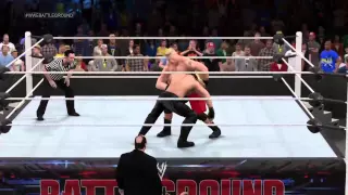 WWE Championship Brock Lesnar vs Seth Rollins: WWE Battleground 2015 Full Match!