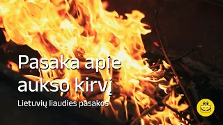 Pasaka apie aukso kirvį - Audio pasaka