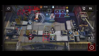 [Arknights] 10-17 Adverse 5-op (Mudrock, Eyja Alter, Siege, Virtuosa, Kal’tsit)