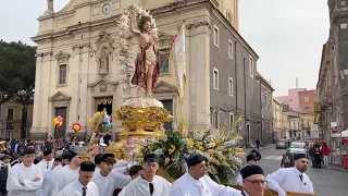Pasqua ‘24 - Paternò (CT). Processione Cristo Risorto  1ª parte