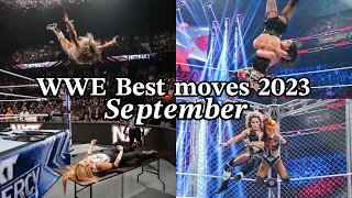 wwe Best moves of 2023: September