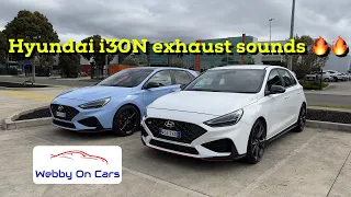 2021 Hyundai i30N exhaust sounds auto & manual #shorts #hyundaii30n