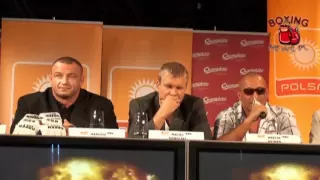 Konferencja Najman vs Pudzianowski (Skrót)