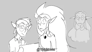 Lucia Calls Eda “Dad” | Owl House Animatic