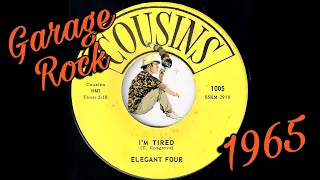 Elegant Four - I'm Tired [Cousins] 1965 Soulful Garage Rock Killer! 45