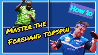 FOREHAND TOPSPIN SECRETS REVEALED | Step-by-Step Guide for Explosive Shots!