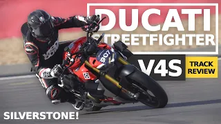 2022 Ducati Streetfighter V4S review | Ducati Trackday Silverstone GP Circuit