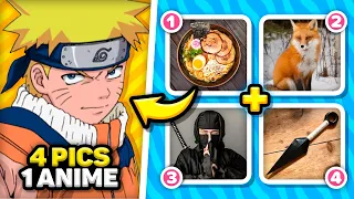 4 PICTURES 1 ANIME QUIZ 🎮📸 CAN YOU GUESS THE ANIME BY 4 PICTURES? 💙