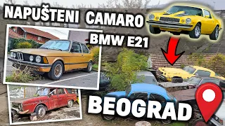 NAPUŠTENI OLDTAJMERI U BEOGRADU 2 - Chevrolet Corvair, Peugeot 204, Audi Coupe...+20