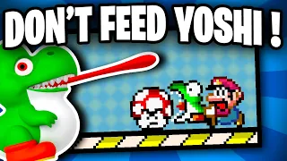 Don't feed baby Yoshi or else...