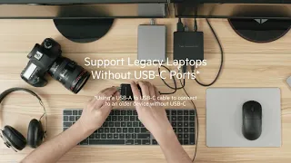 USB-C 雙顯示器擴充座