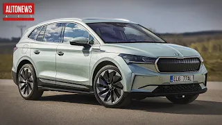 New Skoda ENYAQ iV 2021 - the brand's first electric crossover! All the details