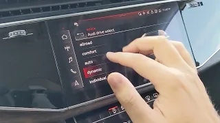 Drive Modes of the 2022 Audi Q7 | Audi Drive Select