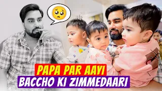 PAPA PAR AAYI BACCHO KI ZIMMEDAARI | MALIK KIDS