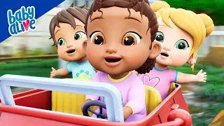 The Baby Carwash 💖🚗 BRAND NEW Baby Alive Official Episode 👶💖 Family Kids Cartoons