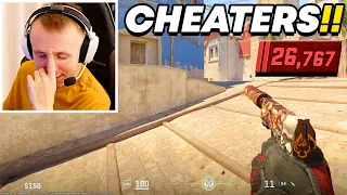 ROPZ GETS DESTROYED BY CHEATERS IN CS2 PREMIER MODE!!