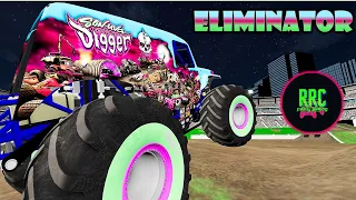 MONSTER TRUCK Monster Jam ELIMINATOR SERIES BeamNG Drive FREESTYLE! RRC Family Gaming #4 (Day 2)