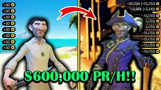 TOP 5 Best Ways to Make GOLD in Sea of Thieves 2024 ($600k PER HR!!)