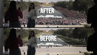 Crowd Replication Clip with VFX Breakdown | Created in After Effects