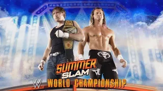 Dean Ambrose PPV Match Card Compilation (2012 - 2019)