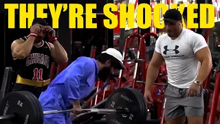 PowerLifter Pretended To be A Gym Cleaner | Anatoly Gym Prank