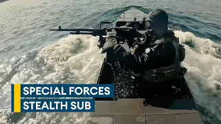 Carrier Seal tactical diving vehicle giving special forces extra stealth