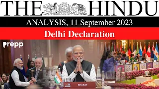 11 Sept 2023 | The Hindu Newspaper Analysis for UPSC | 11 Sept 2023 Current Affairs Today #thehindu