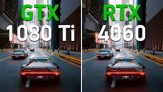 💣Відеокарта RTX 4060 проти GTX 1080 Ti Тест у 8 іграх