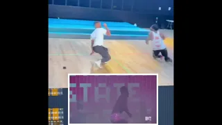 LIL NAS X rehearsal choreo & VMA STAGE “MONTERO” PERFORMANCE ❤️‍🔥 (side by side)