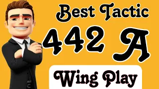 OSM TACTIC 2023 : Best Tactic 442A Wing Play