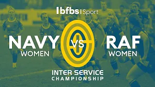 Navy v RAF | LIVE Inter Service 2024 women’s rugby union