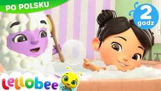 🫧🧼 Myję nogi szur szur szur! 1️⃣godz. 🐝Lellobee - Bajki i piosenki edukacyjne dla dzieci 🐝 Nauka