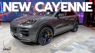 [spin9] พาชม Porsche Cayenne โฉมใหม่ (E3 II) — ดีไซน์ใหม่ ไฟหน้าเรียว หน้าปัดดิจิทัล แรงขึ้นทุกรุ่น